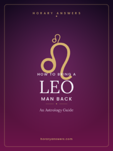 How to Bring a Leo Man Back